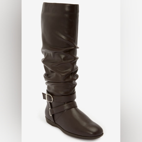 👣💖COMFORTVIEW The Arya Wide Calf 🩷Boot🩷 (Curvy Wide Width) - Picture 1 of 13